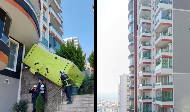 Samsun'da eşine şiddet uygulayan adam intihara kalkıştı