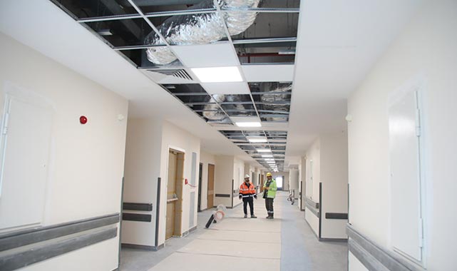 Samsun Şehir Hastanesi yüzde 93 tamam!