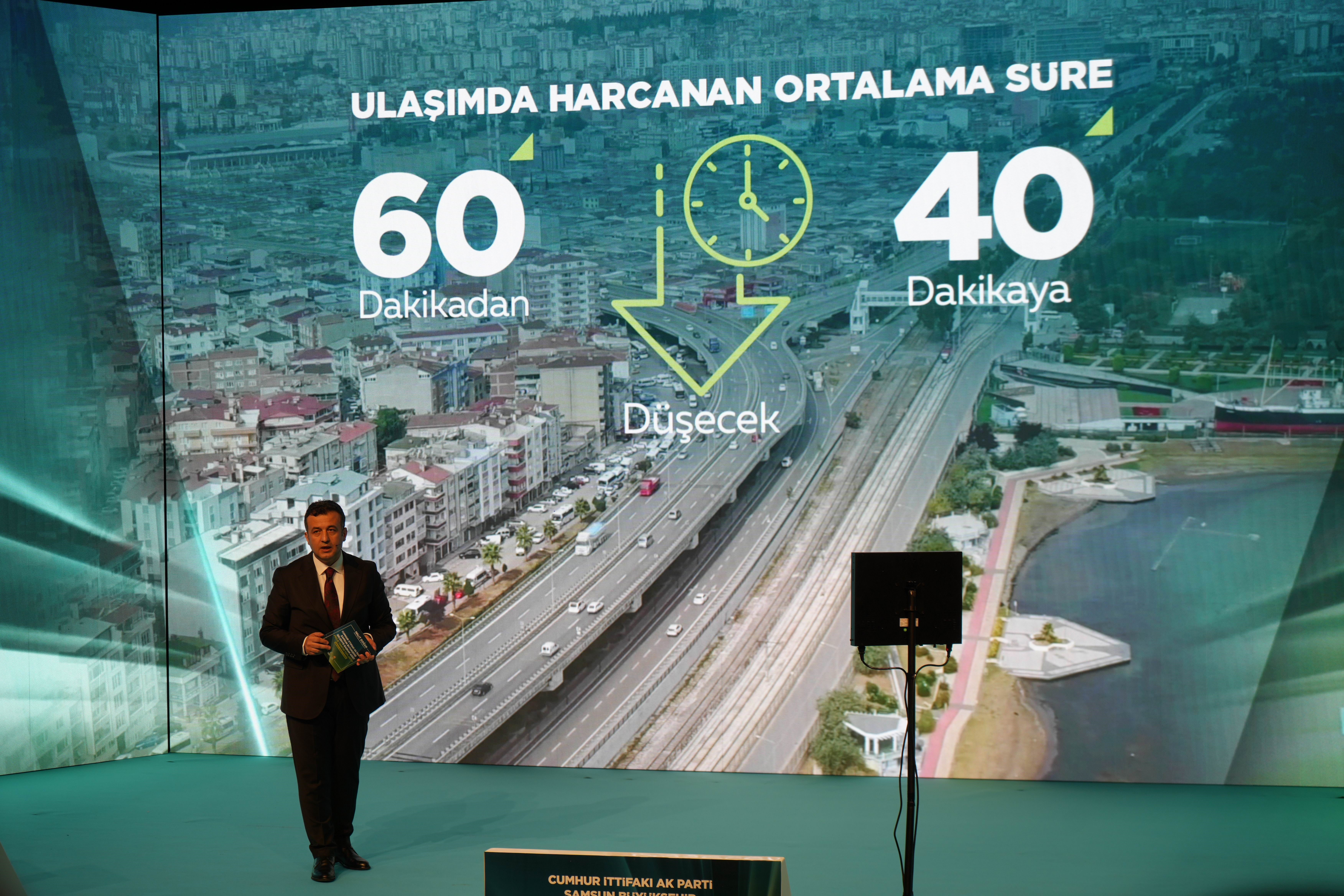 Halit Doğan Samsun için projelerini anlattı