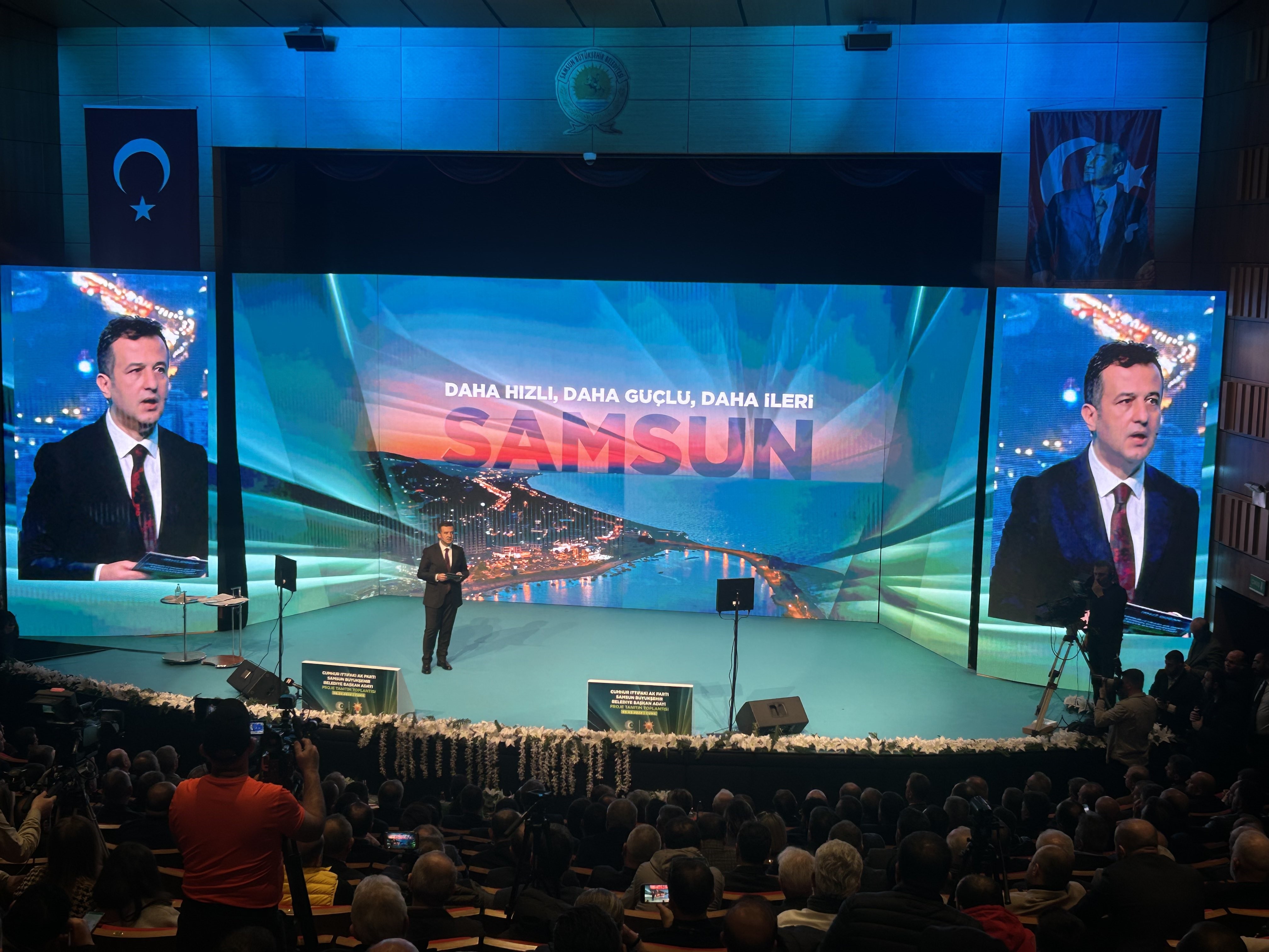 Halit Doğan Samsun için projelerini anlattı