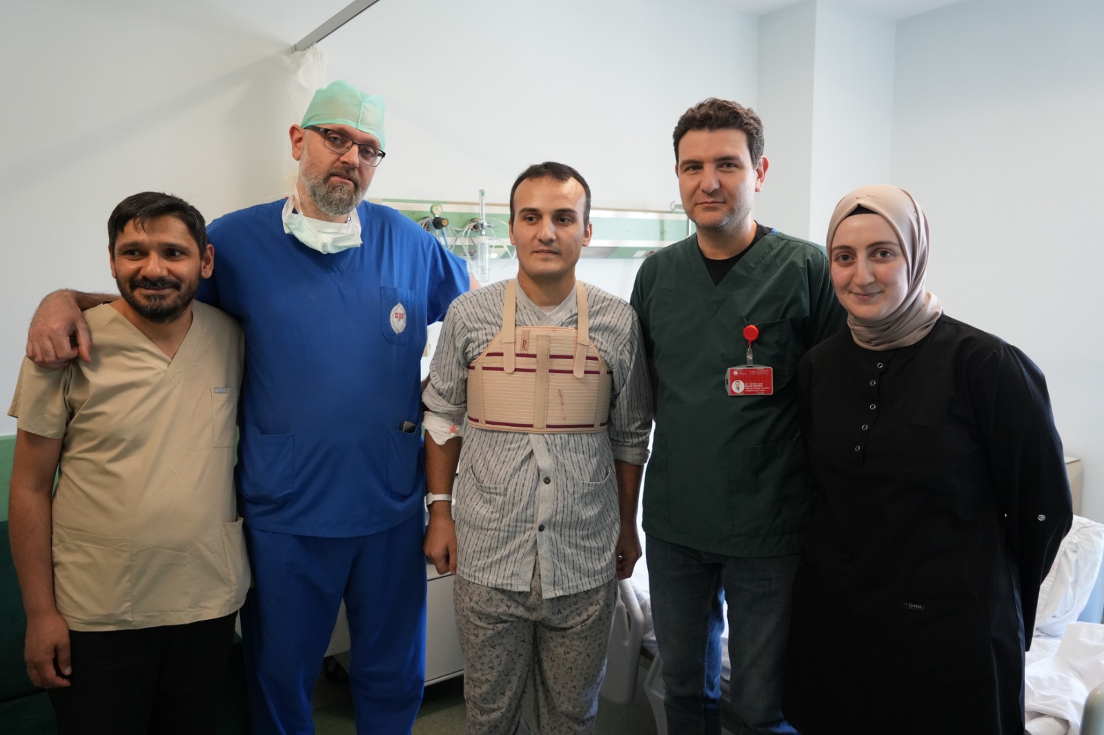 Samsun'da nadir görülen hastalığa tek seansta çözüm oldular