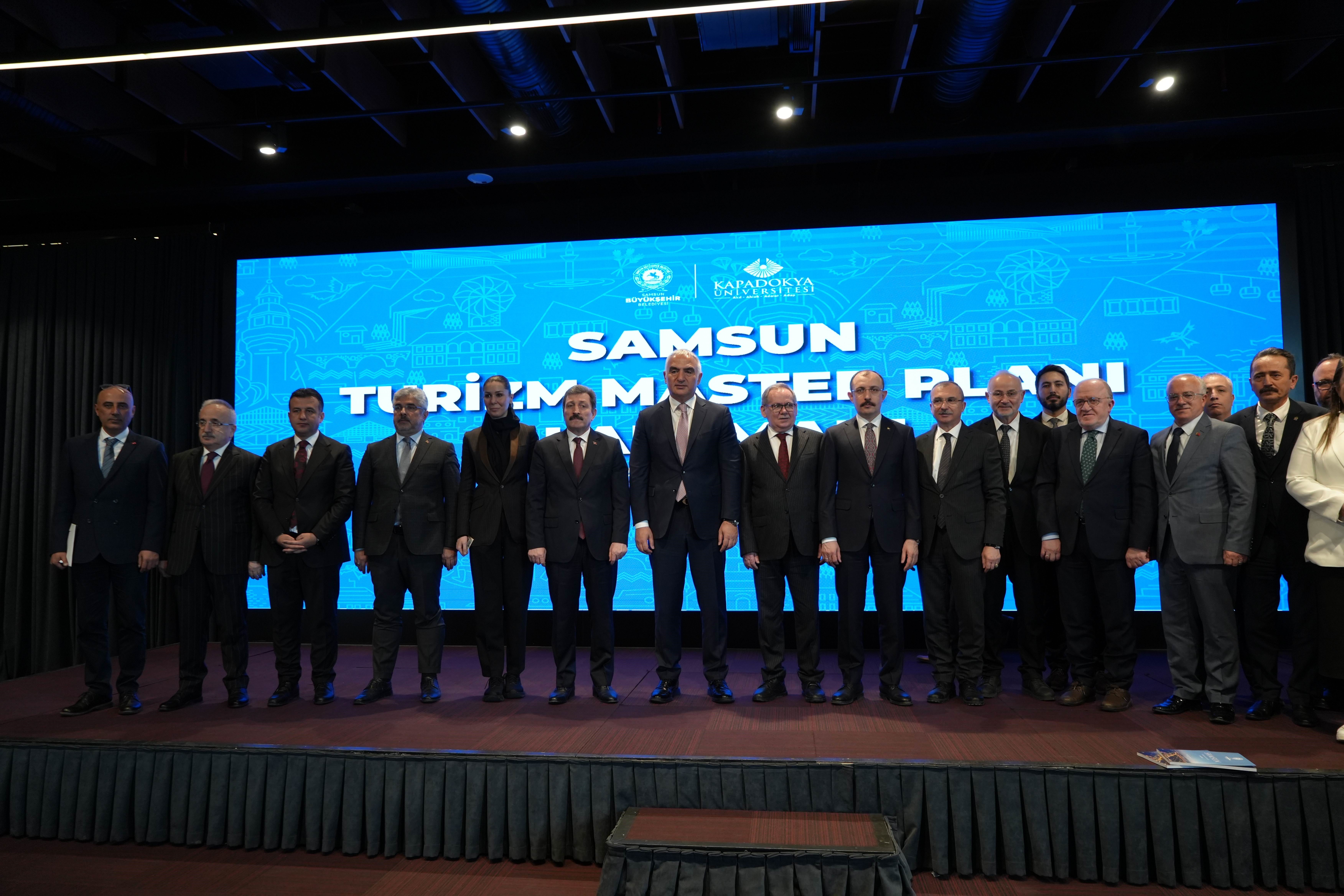 Bakan Ersoy açıkladı! İşte Samsun'un Turizm Master Planı