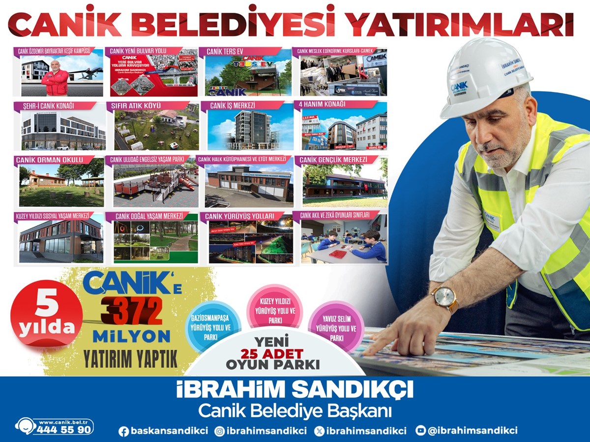 İbrahim Sandıkçı’dan Eser ve Hizmet Vurgusu