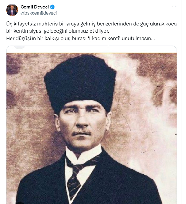 Atakum Belediye Başkanı Deveci milletvekili Murat Çan'ın eleştirisine yanıt verdi