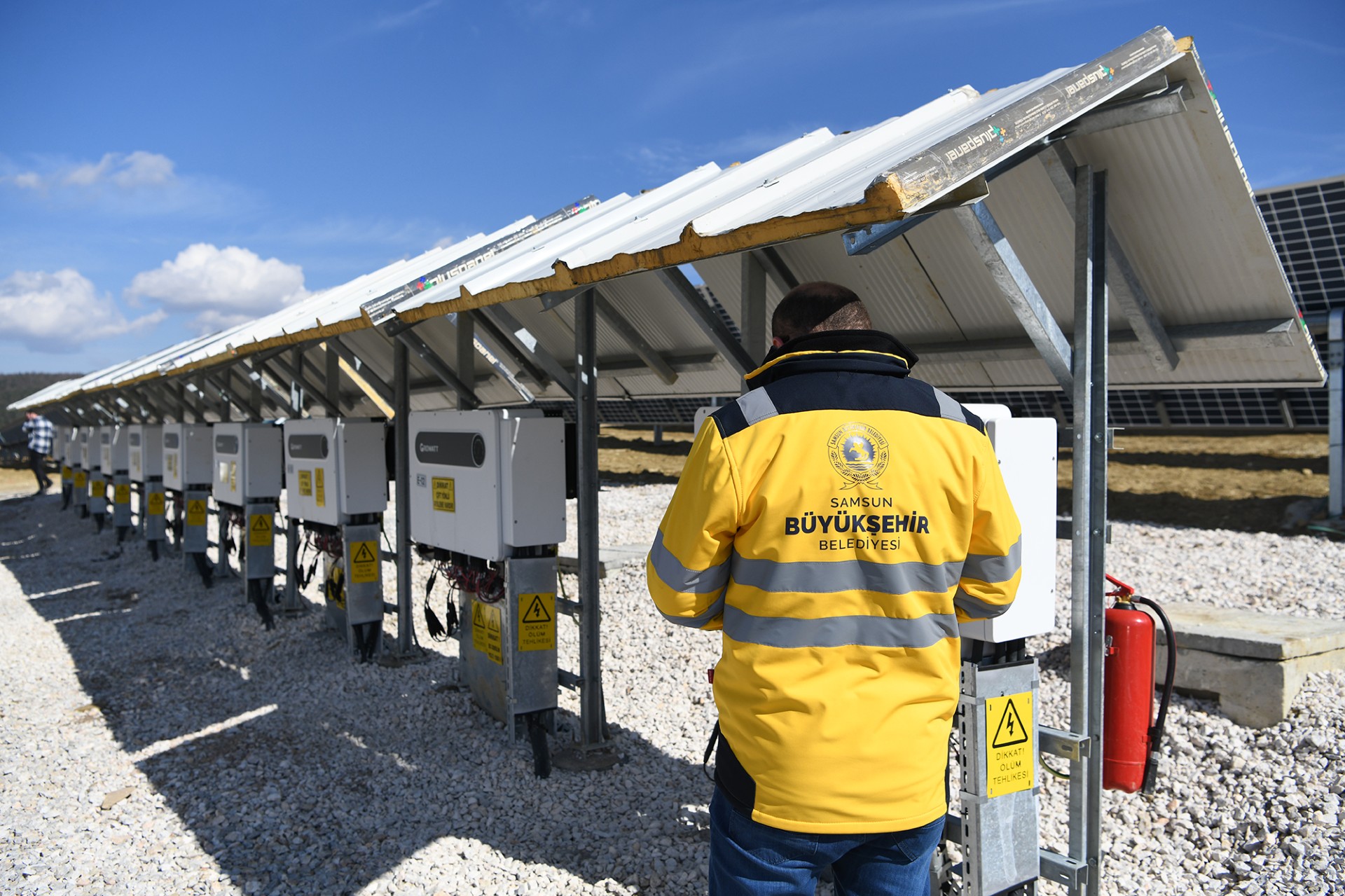 Samsun Büyükşehir’in GES projesi faaliyete geçti