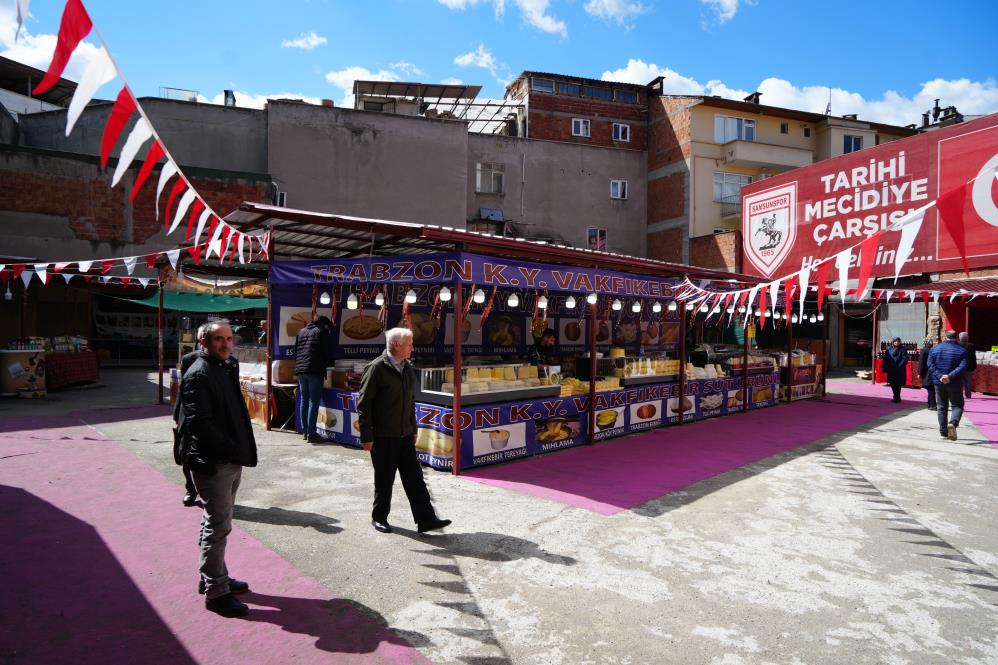 Samsun'da 70 ilin yöresel ürünleri halkla buluşuyor
