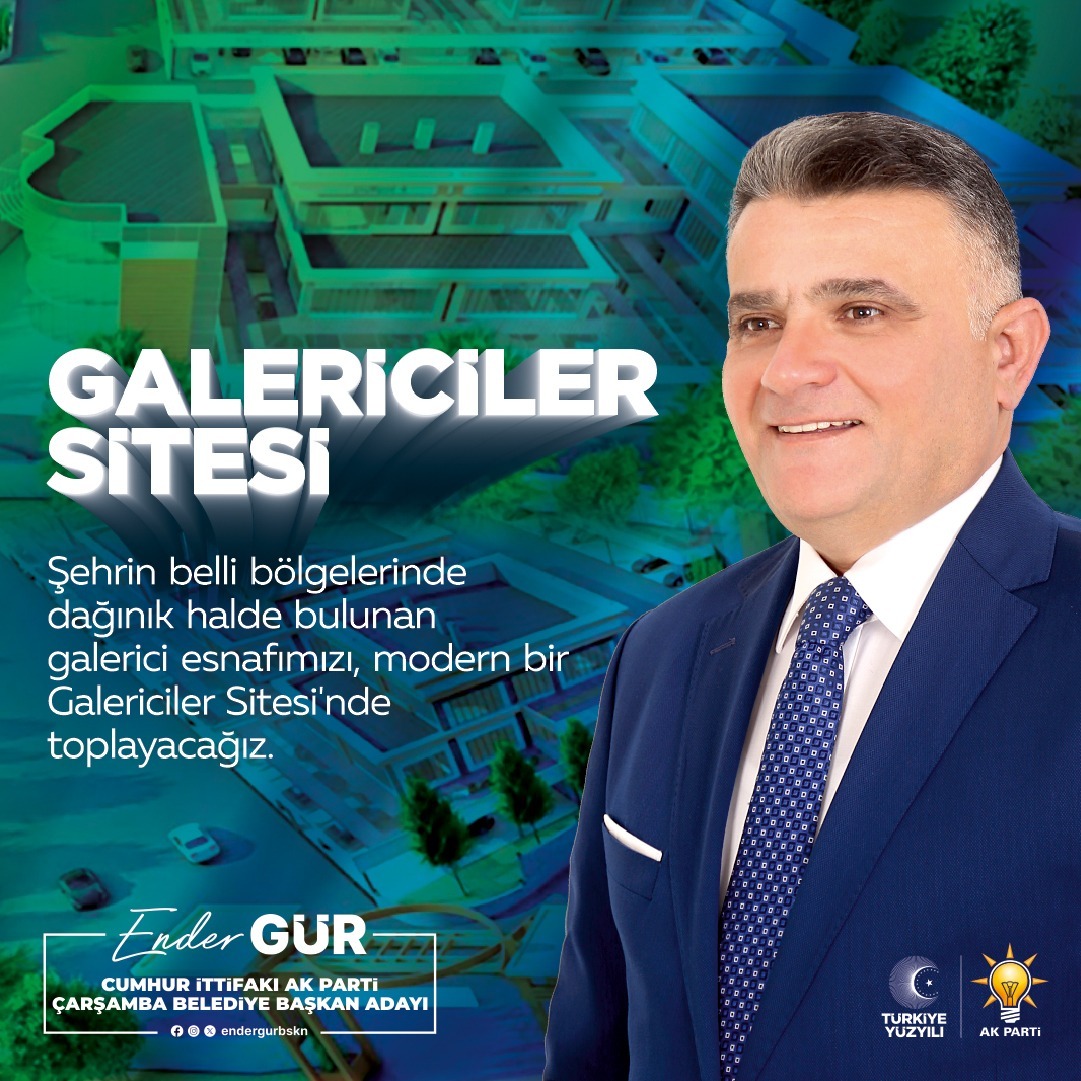 Ender Gür'den Çarşamba'yı uçuracak projeler