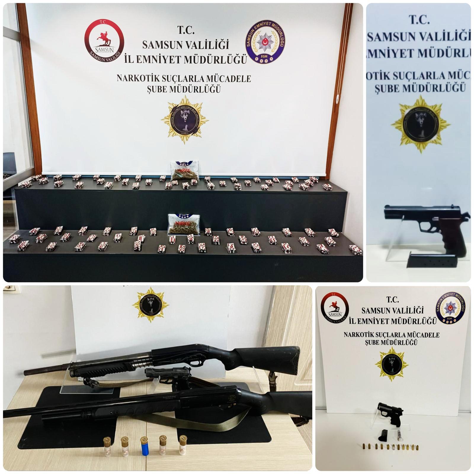 Samsun Emniyeti'nden dev bir operasyon daha!