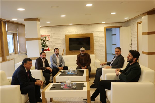 Kurtcan Çelebi'den Murat İkiz'e ziyaret