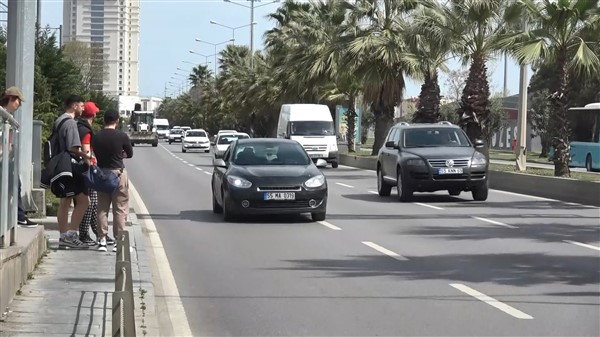 Samsun'da tehlikeli geçiş vatandaş üst geçit istiyor