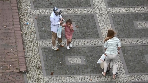 Samsun'da fırtına ağaçlar devrildi