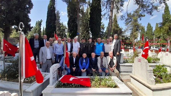 Şehit Astsubay İlhan Hamlı mezarı başında anıldı   