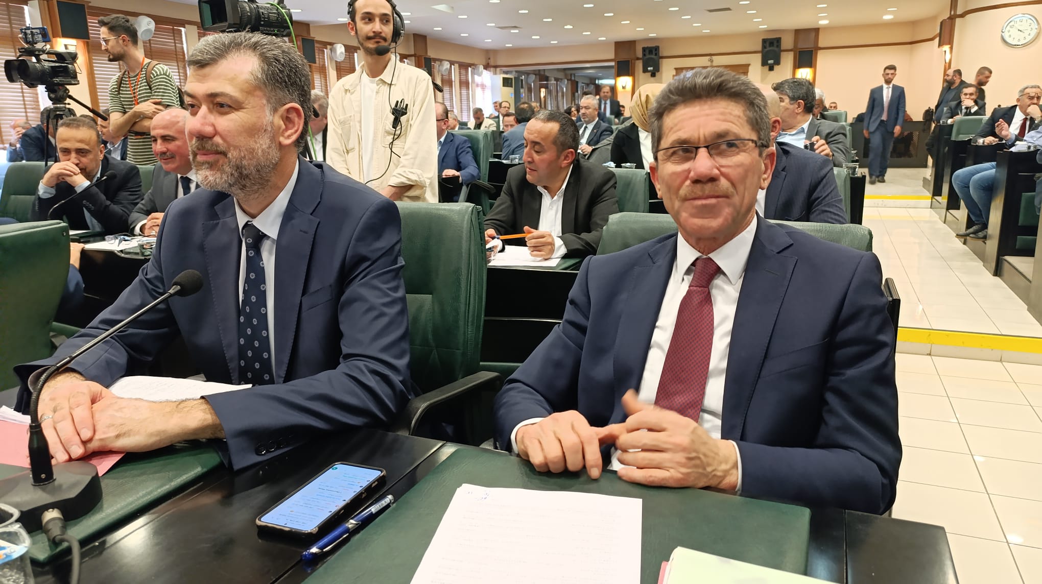 Samsun'da seçimlerin ardından ilk meclis toplantısı