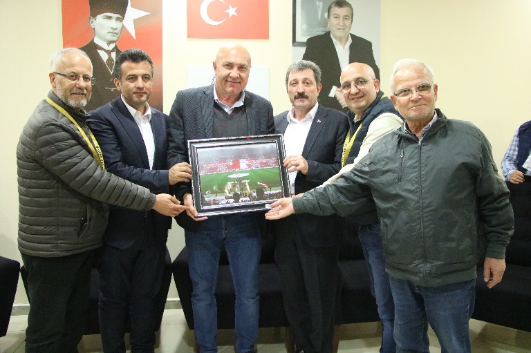 Orhan Tavlı, Halit Doğan ve Yüksel Yıldırım'dan Samsun basınına ziyaret