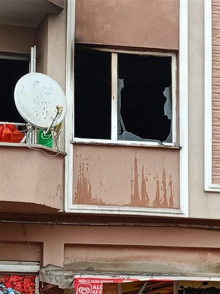 Bafra'da yangın korkuttu