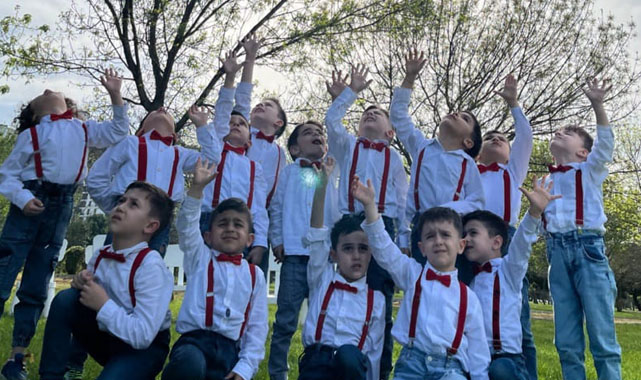 Samsun'un 'Pırıl Pırıl' 23 Nisan çocukları