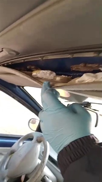 Samsun'da araçta zulalanmış uyuşturucu ele geçirildi