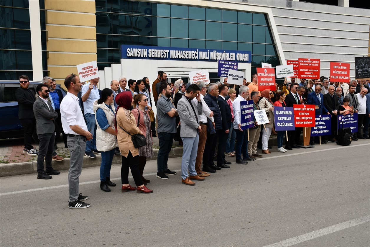 Samsun Malî Müşavirler Odası:  İş yükü hafifletilmeli