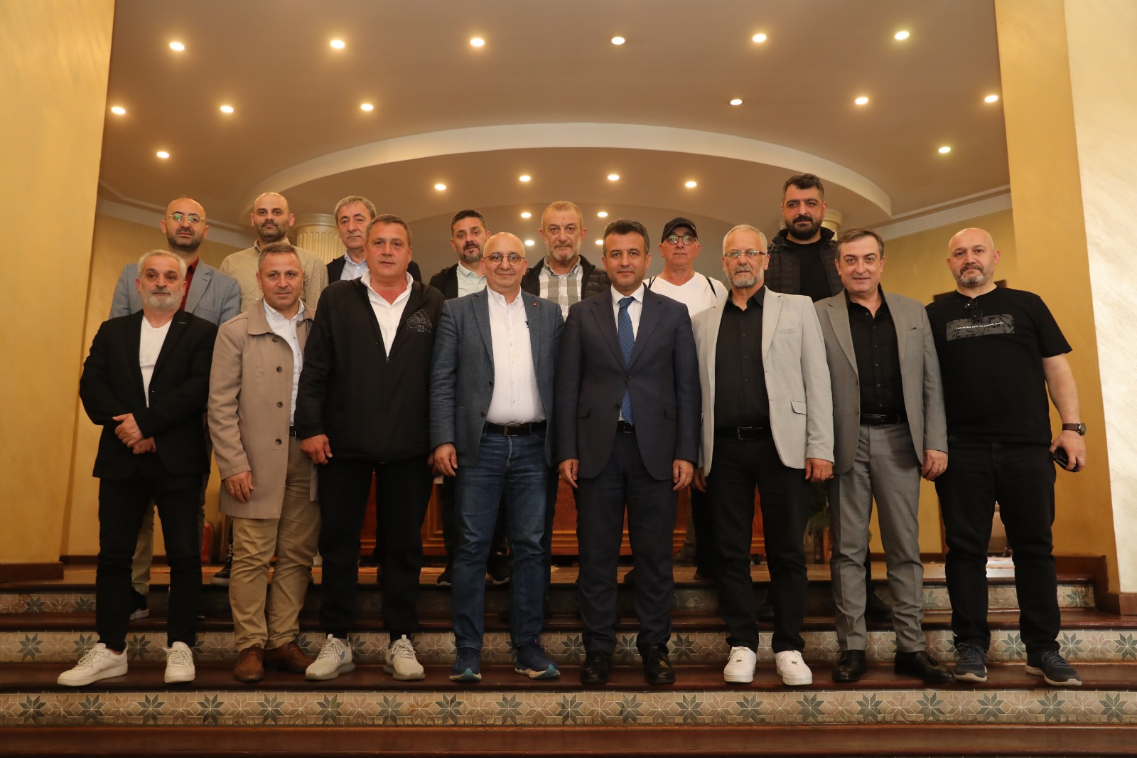 Gazetecilerden Halit Doğan’a ziyaret