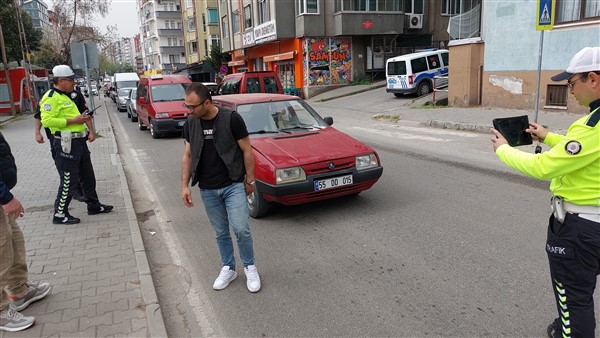 Samsun'da otomobilin çarptığı yaya yaralandı  
