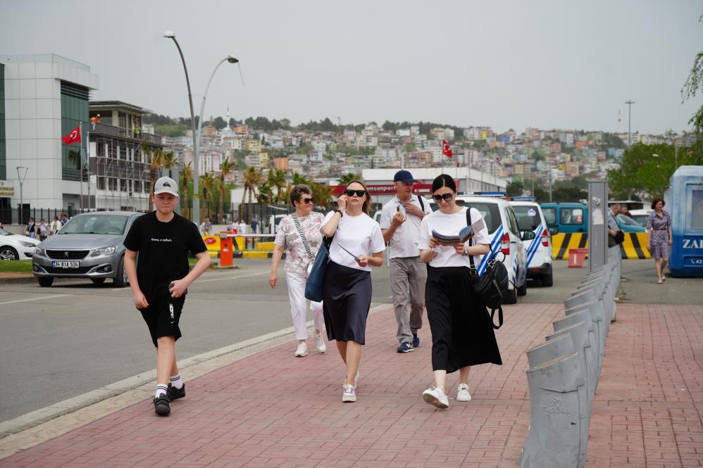 Rus turistler tekrar Samsun'da