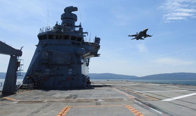 Yerli uçak gemisi projesinde 110 kişilik ekip görev başında