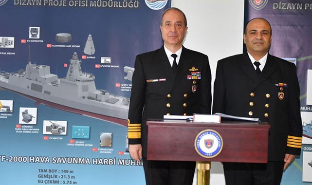 Yerli uçak gemisi projesinde 110 kişilik ekip görev başında