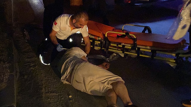 İlkadım’da feci kaza! Kamyon yayaya çarptı