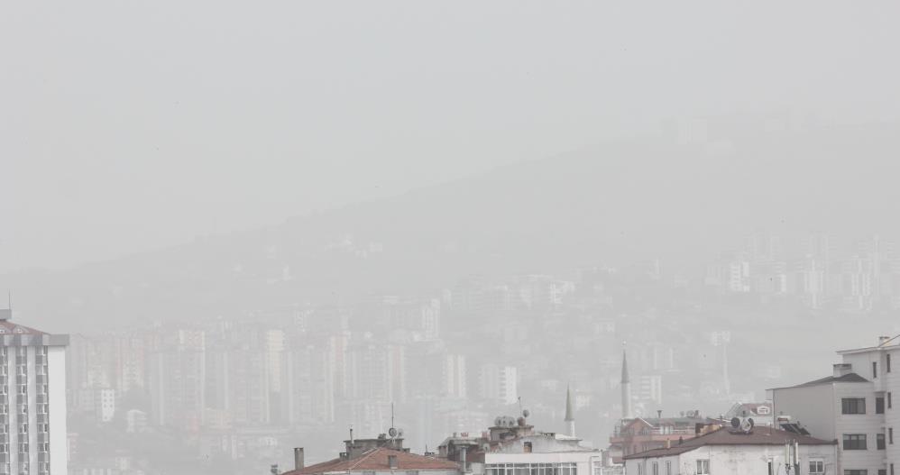 Samsun, hafta sonuna Türkiye'nin ‘en sağlıksız’ havası ile başladı
