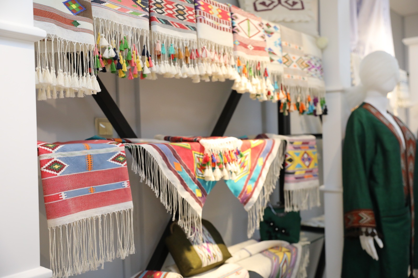 Samsun'da kenevirden üretilen çantalar Amerika’da satılıyor