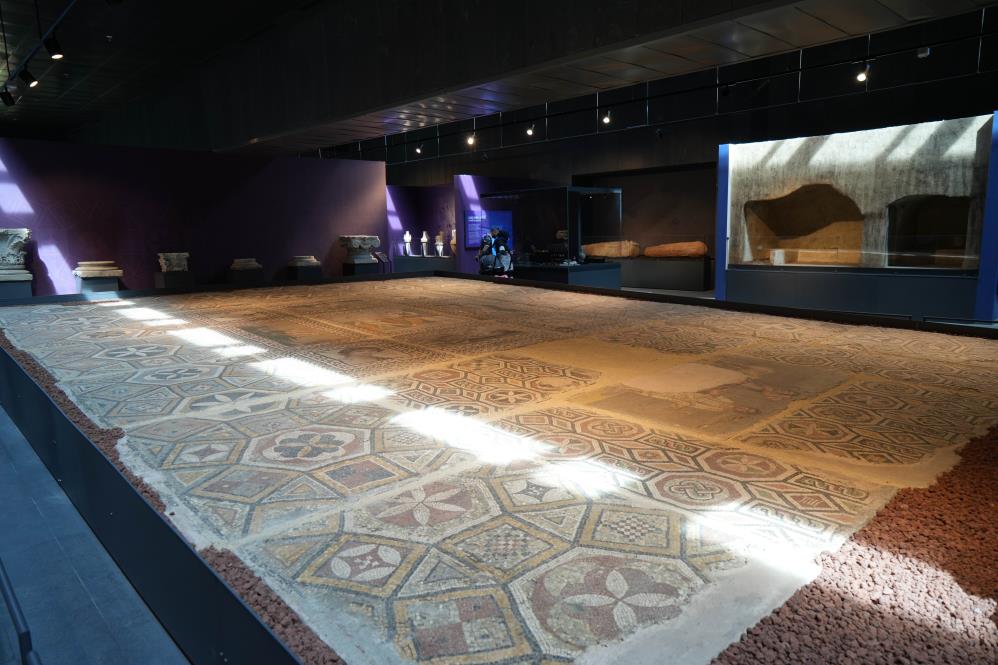 Samsun Müzesi’nde Amisos Mozaiği'ne yoğun ilgi
