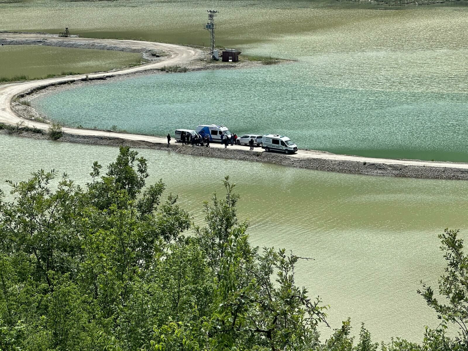Samsun’da hafriyat kamyonu gölete devrildi: Sürücü hayatını kaybetti