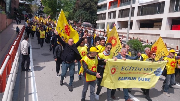 Samsun'da öğretmenler isyan etti "Okulda şiddet sona ermeli, can güvenliğimiz sağlanmalı"