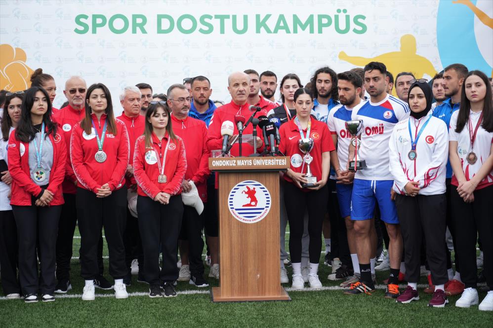 Spor Dostu Kampüs Lansmanı OMÜ'de yapıldı