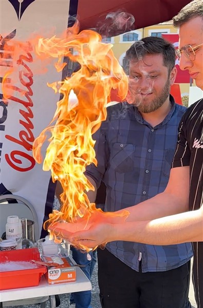 Bulvar AVM'eki 19 Mayıs kutlamalarına Samsunlulardan tam not