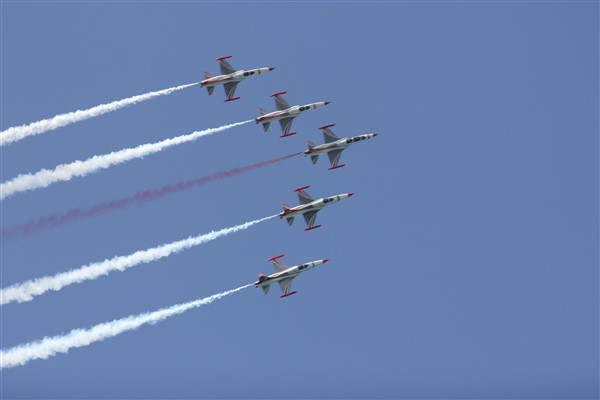 Samsun'da Türk Yıldızları-Solo Türk ve Hürjet gösterisi büyüledi