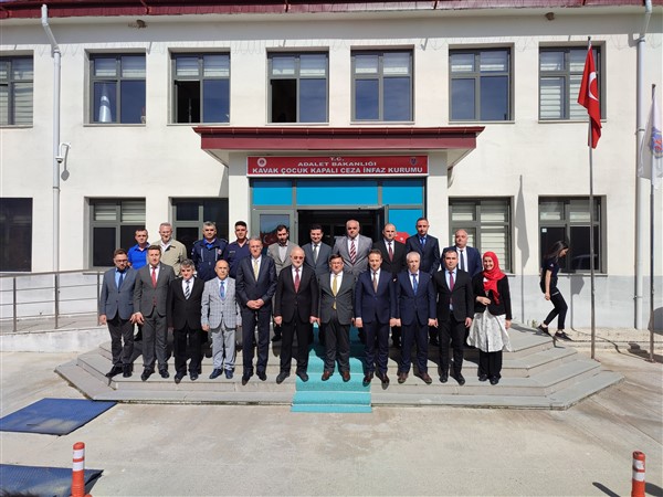 Samsun'da çocuk cezaevinde Sanat Sokağı açıldı