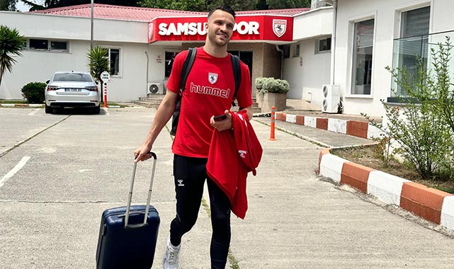 Samsunspor bu sezonun son maçı için yola çıktı