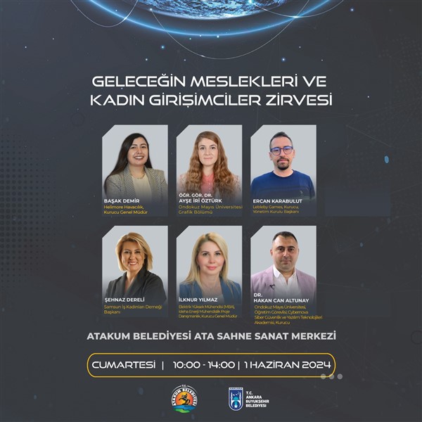 Geleceğin Meslekleri Zirvesi Atakum’da düzenleniyor