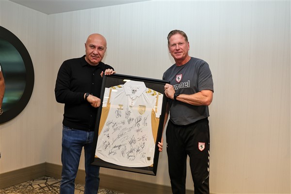 Samsunspor'dan Gisdol'a veda töreni