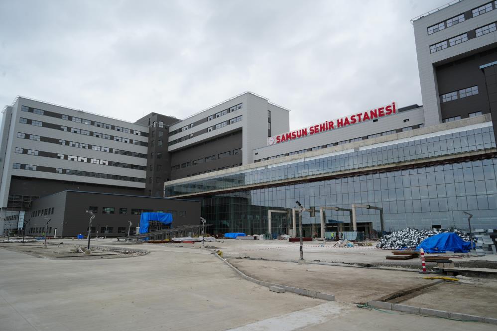 Samsun Şehir Hastanesi ne zaman hizmete girecek? Hastane inşaatının yüzde 95'i bitti