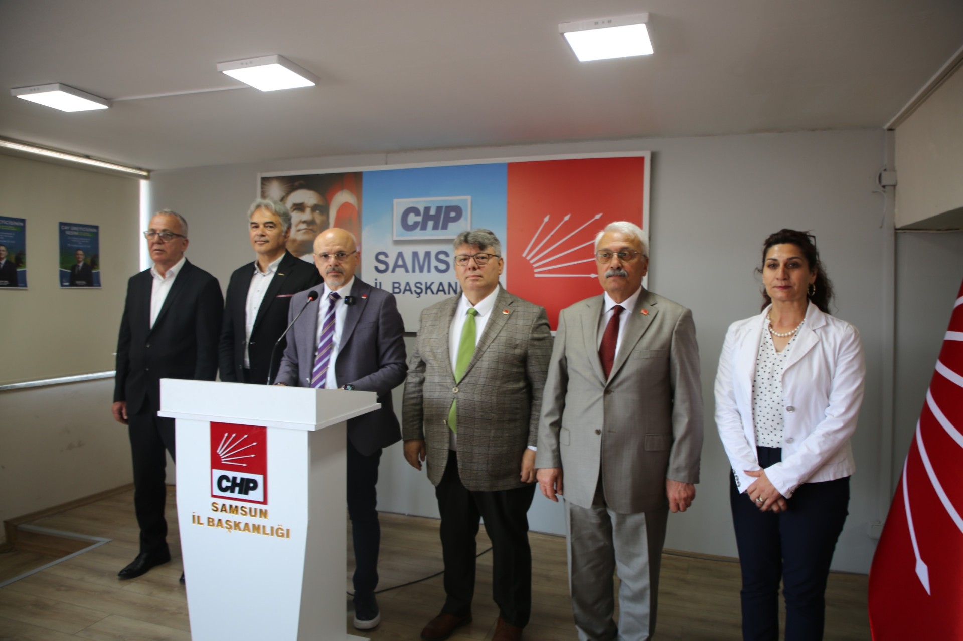 CHP Samsun İl Başkanı Mehmet Özdağ'dan çay üreticileri için çağrı