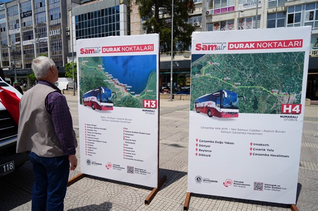 Samsun'da Çarşamba Havalimanı'na gidiş geliş yolcu ücretleri belli oldu