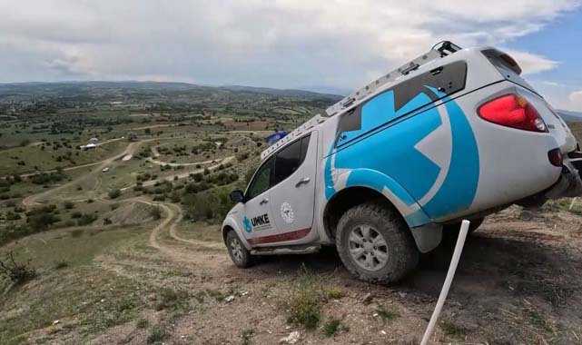 Samsun’da zorlu şartlar altında UMKE eğitimi