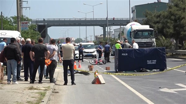 Samsun'un aracın çarptığı motosiklet sürücüsü Abdullah Kartal öldü