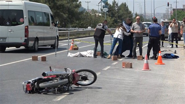 Samsun'un aracın çarptığı motosiklet sürücüsü Abdullah Kartal öldü