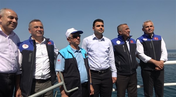 Karadeniz'de Türk somonu hasadı Samsun'da başladı