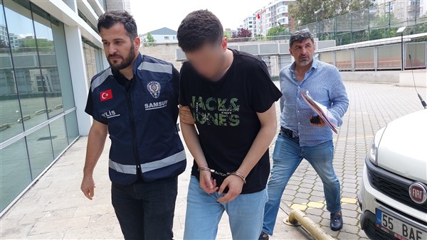 Samsun'da alkol çaldığı için hapse girip çıkan genç hırsız yine alkol çaldı