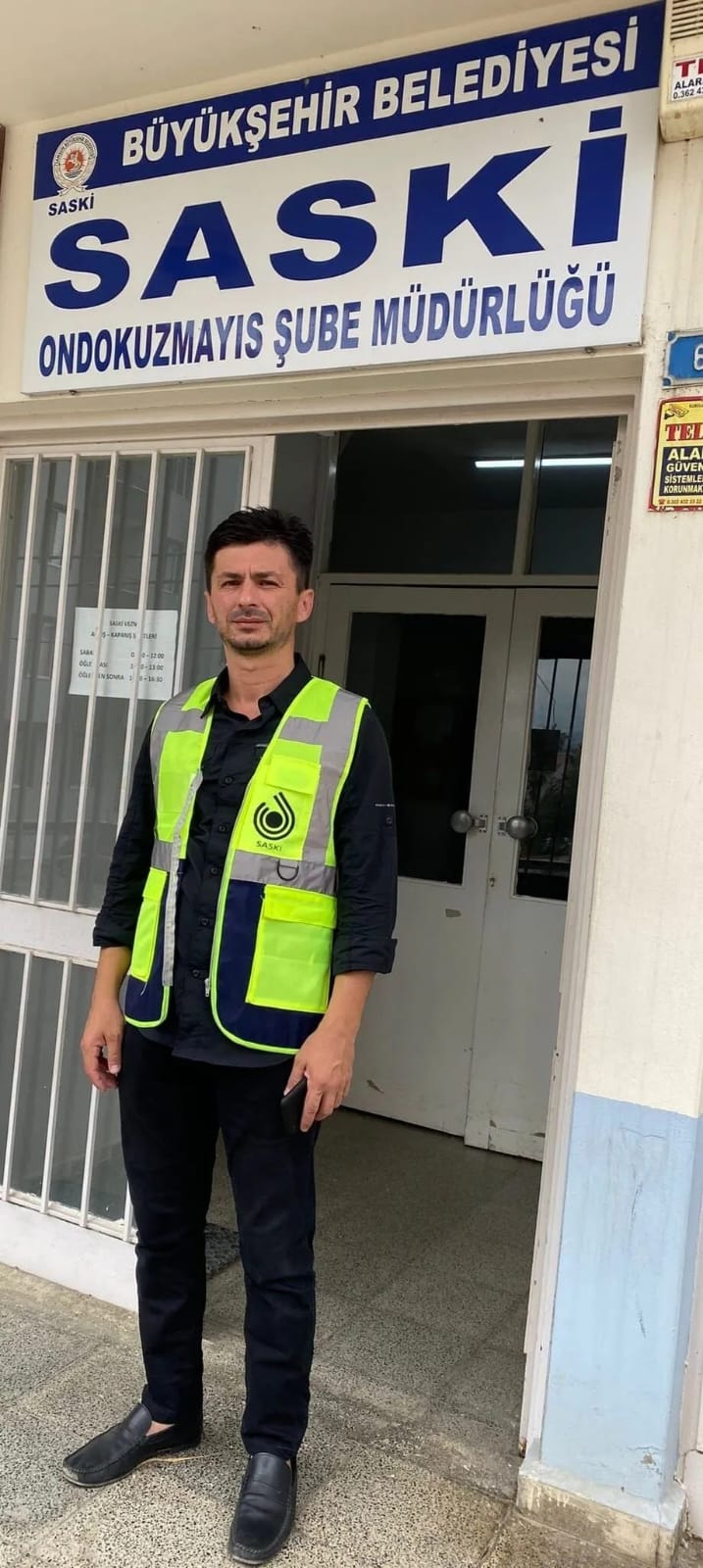 SASKİ Bafra Müdürlüğü'nün yeni müdürü Özcan Kodal