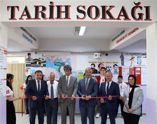 Samsun'da Sanat ve Tarih Sokağı açıldı